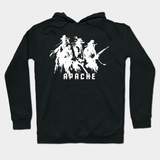 Apache indian tribe silhouette Hoodie